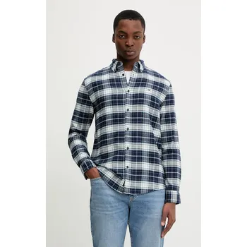 Pánská móda Bavlněná košile Tommy Jeans DM0DM22839 námořnická modř 59A, vel. L