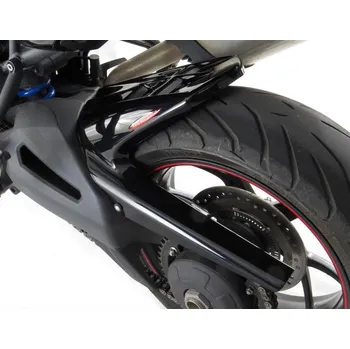 Triumph Tiger 1050 Sport 13-20 Zadní blatník - Černá-stříbrná mřížka