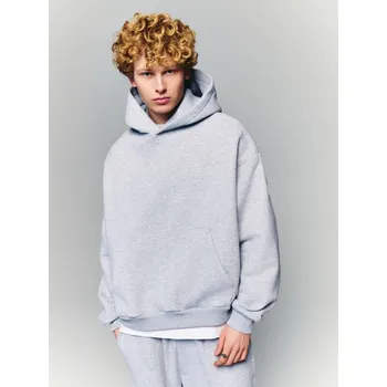 Pánská mikina Mikina s kapucí a potiskem na zádech - XL - House - šedá - 231HF-85M