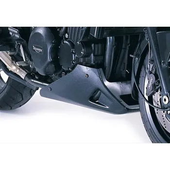 Triumph Trident 750, Trident 900, Sprint 92-97, Speed Triple 94-96 Klín pod motor - 4 barvy - Matná černá-stříbrná mřížka