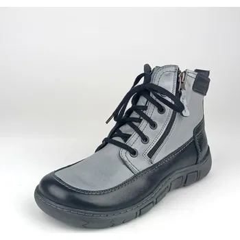 Dámská zimní obuv Dámské zimní kotníkové boty Kacper 4-1449 šedé 39