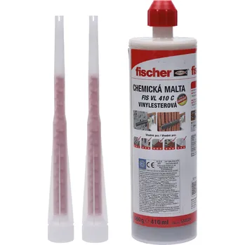 Zábradlí chemická malta FIS VL 410 HWK Fischer - chemická injektážní malta pro běžné aplikace, 410 ml