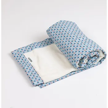 Dětská deka Tulimese Celoroční deka modrá kolečka