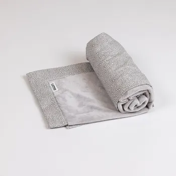 Dětská deka Tulimese Celoroční deka šedá pavučinka