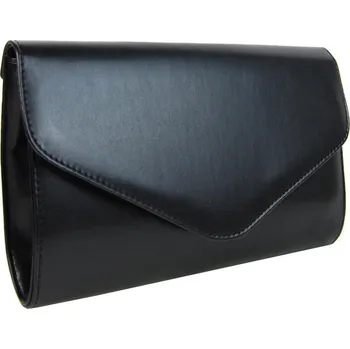 Kabelka Černé matné dámské psaníčko SP102 GROSSO