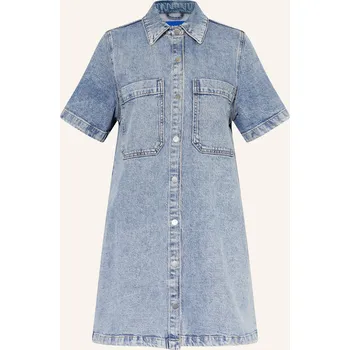 Dámská móda Hugo Dámské Džínové Šaty Gandira, tmavě modrá, 40