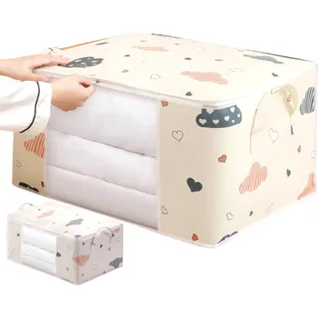 Organizér oblečení Camerazar Organizérová taška na oblečení ložní prádlo a šatník se vzory