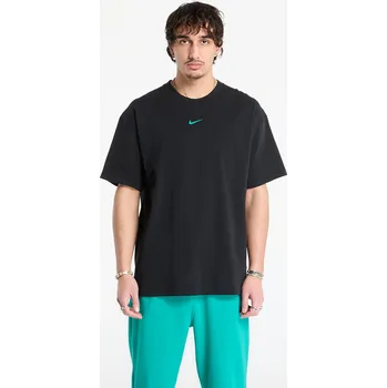 Pánské tričko Tričko Nike x NOCTA Men's T-Shirt Black/ Neptune Green S
