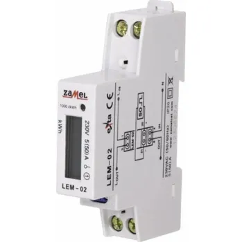 Masážní přístroj DIGITÁLNÍ 1-FÁZOVÝ METR WATT-HODIN LEM-02