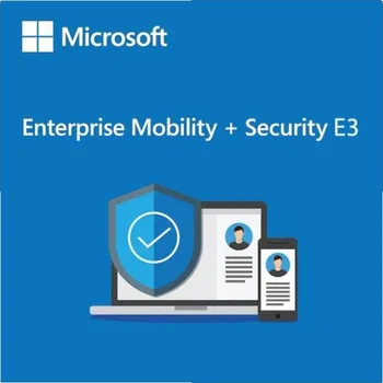 Elektronická licence: Microsoft CSP Enterprise Mobility + Security E3 předplatné 1 rok, vyúčtování měsíčně