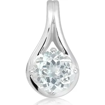 Přívěsek Derat White Topaz - stříbrný přívěsek s bílým topazem