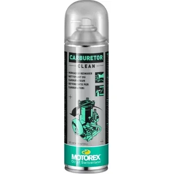 Drogerie a Čistící sprej pro karburátory / čistič karburátoru MOTOREX CARBURETOR CLEAN balení 500 ml (čistí klapky, sací ventily, Venturiho trubice, sedla seřizovacích šroubů a tělo karburátoru)