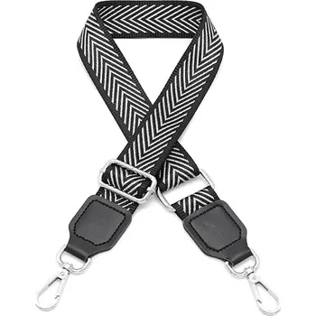Kabelka Camerazar Nastavitelný plátěný popruh na kabelku dlouhý a široký