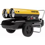 Mobilní naftové topidlo s přímým spalováním o výkonu 88 kW, B300CED MASTER (MASTER)