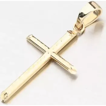 Přívěsek Přívěsek žluté zlato 585 kříž 112P-130639