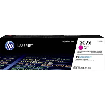 Diagnostický test ROZBALENÉ - HP toner 207X (purpurový, 2450str) pro HP Color LaserJet Pro M255/MFP M282/ M283