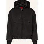 Hugo Pánská Kožená Bunda Loodie, černá, 50