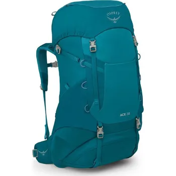 Sport Osprey Ace 38l dětský turistický expediční batoh - doporučený věk 8-15 let - Blue spikemoss