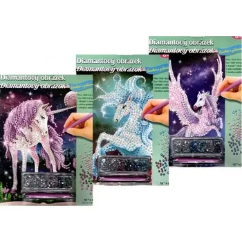 Výtvarná sada Artlover Diamantový obrázek Pegas 25 x 20 cm