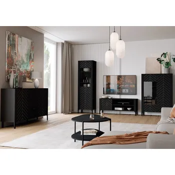 Obývací stěna Jarstol Obývací stěna Malumi 2 Barevné provední: Černá