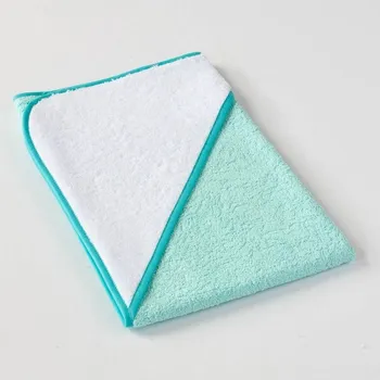 VEBA Dětská osuška s kapucí, zelená mint 75x75cm Varianta: 75x75cm