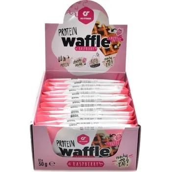 Go Fitness Protein wafle 12 x 50 g - raspberry white chocolate