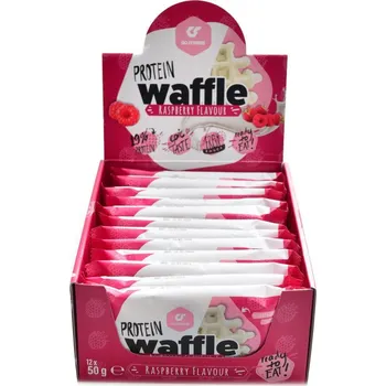 Go Fitness Protein wafle 12 x 50 g - raspberry