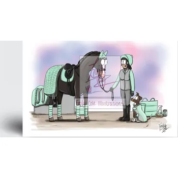 Pohlednice ‘Matchy Matchy’ od Emily Cole