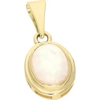 Přívěsek Goldstore Zlatý přívěsek opál oválný Váha: 0.80 g