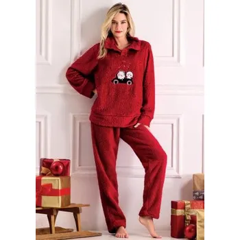 Dámské pyžamo Dámské pyžamo Infiore 653012 červená L