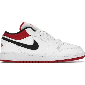 Dámská obuv Jordan 1 Low White Gym Red (GS) Velikost: 36.5 553560-118