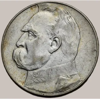 Polsko – 10 zlotých 1932, Józef Piłsudski 22,09 g, stříbrná mince
