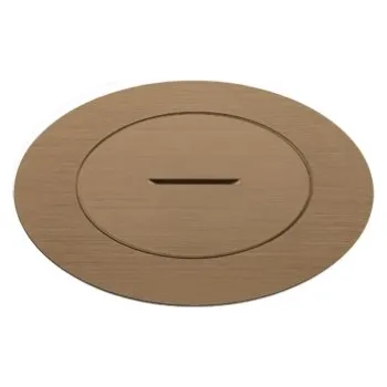 Elektrická zásuvka Lithoss Podlahová zásuvka ARPI IP 66 Round bronzová Zásuvky: 2x USB 1500mA