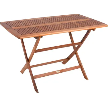 Zahradní stůl Garden Pleasure zahradní skládací stůl balkonový stůl jídelní stůl z eukalyptového dřeva | 985086