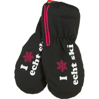 Rukavice xcena Dívčí palčáky šusťákové černé Velikost: M