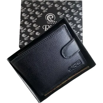 Peněženka Riva Pánská kožená černá peněženka