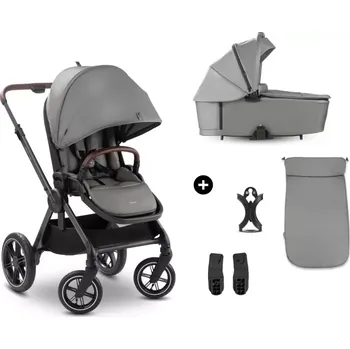 Kočárek Hauck Kombinovaný kočárek Comfort N Care Air 2v1 dark grey