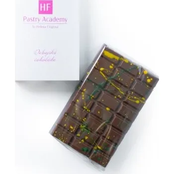 Čokoláda HF-ateliér s.r.o. HF by Helena Fléglová - čokoládová tabulka DUBAJSKÁ 140g