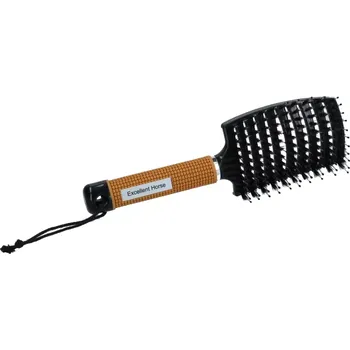 Čištění pro koně Kartáč na hřívu Excellent Supreme Brush černá/zlatá