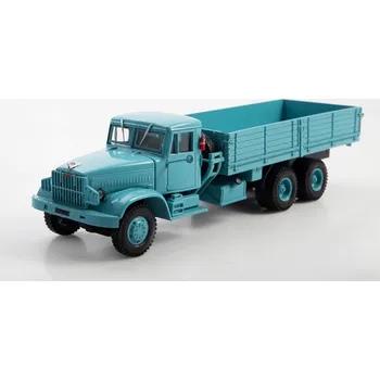 autíčko KrAZ 257 1:43 - MODIMIO časopis s modelem - Legendární náklaďáky SSSR #67 KRAZ-257 - kovový model auta