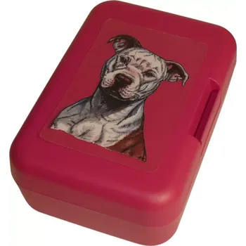 Dóza na potraviny Pitbul - plastový box (objem 0,9 l / 1,2 l)
