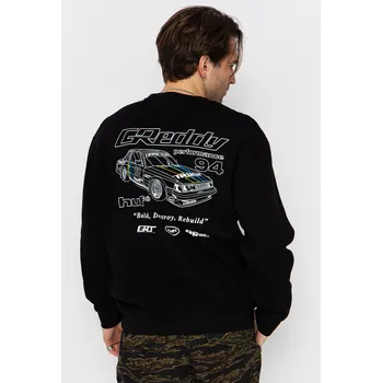 Pánská mikina HUF X Greddy Retro Mod (black) XL, černá