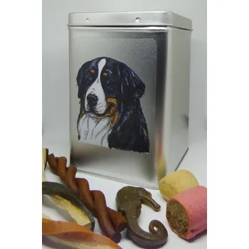 Chovatelství Bernský salašnický pes - dóza s pamlsky pro psy (30 kusů pamlsků)