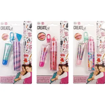 Lesk na rty Create It! dětský set lesků na rty – Blistr