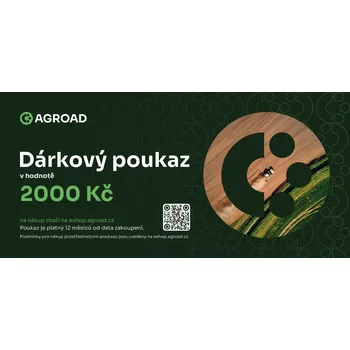 Dárkový potravinový koš Dárkový kupón 2000kč | DKUP3 | AGROAD