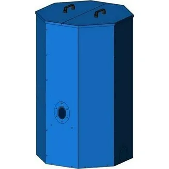 Kotel Zásobník na pelety Atmos 250 l modrý