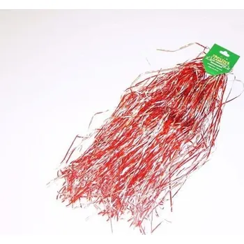 Vánoční dekorace Třepení vánoční červené /3382/