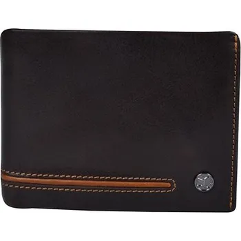 Peněženka SEGALI 753 115 2007 tm. hnědá/koňaková