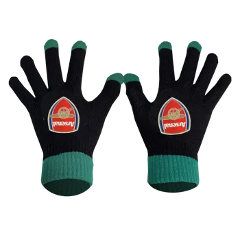 Čepice Numberoplus Premium dětské pletené rukavice - Arsenal FC Barva: Tyrkysová