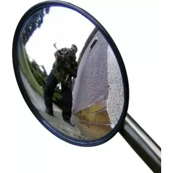 Bojový sport Zrcátko k teleskopickemu obušku EXB + pouzdro MENŠÍ- Ø 71 mm (Přídavné taktické zrcátko k teleskopickému obušku s jehož pomocí lze bezpečně prohlédnout nepřístupné a rizikové prostory...... )